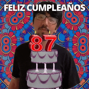 ¡Feliz 87.º cumpleaños!