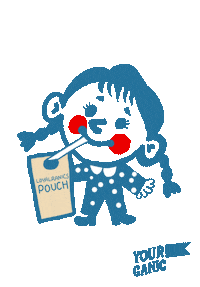 Milk Almond Sticker by yourganic