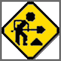 under construction please STICKER