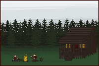 Welcome Home Pixel GIF