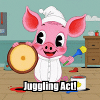 Summer Fun Park GIF by The Pigasso