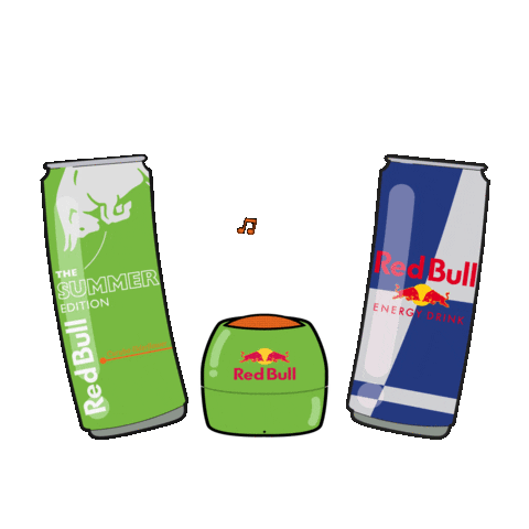Boombox Elderflower Sticker by Red Bull