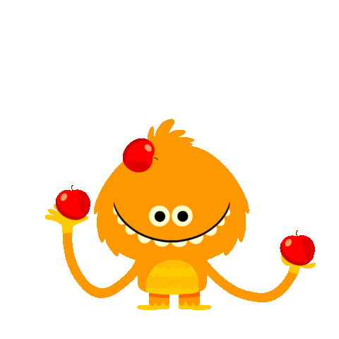 Monster Juggling Sticker by Super Simple