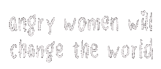 Feminist Angry Woman Sticker