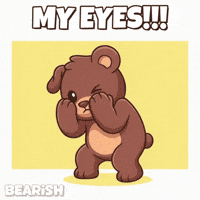 Scared Oh No GIF by BEARISH