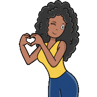 In Love Heart Sticker