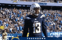 Celebrate Keenan Allen GIF by Los Angeles Chargers
