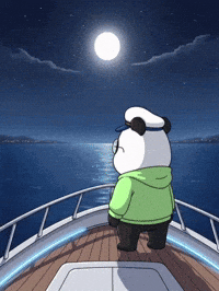 Captain Sailor GIF by Pandu Pandas
