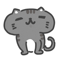 Meowing Tabby Cat Sticker
