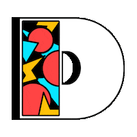 D Alphabet Sticker