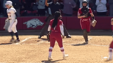 Shocked Lets Go GIF by Arkansas Razorbacks