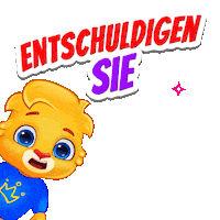 Excuse Me What Sticker by Lucas and Friends by RV AppStudios