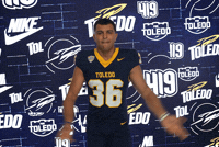 Get Loud Toledo Football GIF by Toledo Rockets