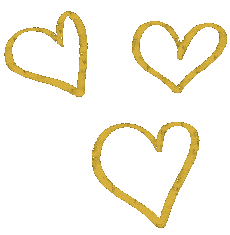 In Love Hearts Sticker by Perch Handmade