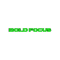 Focus Sticker by Bold Ape