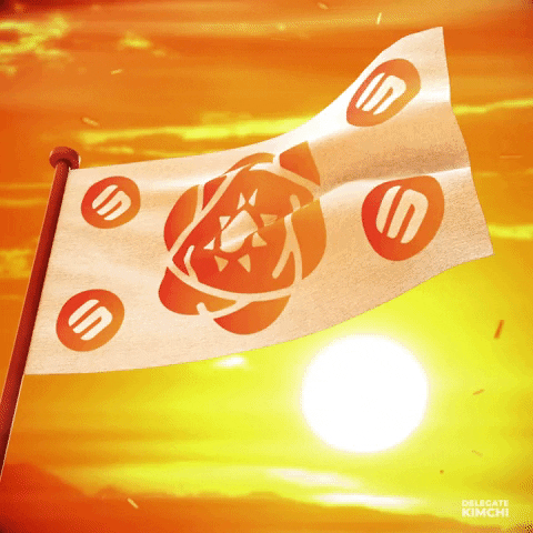 KimchiGraphics giphyupload crypto swipe flag GIF