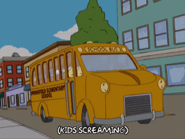 Driving Season 20 GIF by The Simpsons
