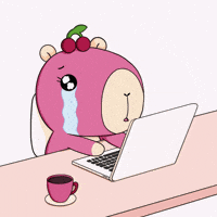 CapyEra work crying monday office GIF