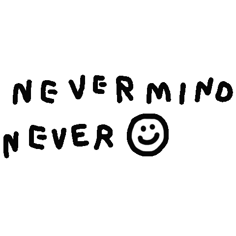 Nevermind Smile Sticker