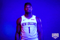 Zion Williamson Nba GIF by New Orleans Pelicans