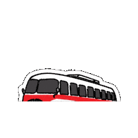 DopravnipodnikOstrava dpo dopravnipodnikostrava mhdostrava škoda 706 rto Sticker