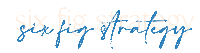 Strategy Sticker by Six Figs