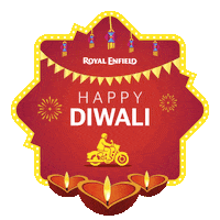 Festival Diwali Sticker by Royal Enfield