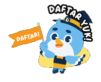 Owl Bliss Sticker by Accurate Indonesia