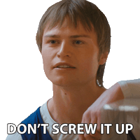 Dont Screw It Up Sticker by NETFLIX