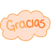 Thanks Gracias Sticker