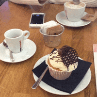 breakfast cupcakes GIF