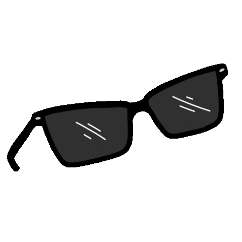 Shades Cat Glasses Sticker by Gutter Cat Gang