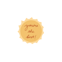 Lucybedforddesigns sun best sunshine sunny Sticker