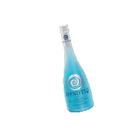 Hpnotiq blue bottle iconic hypnotic Sticker