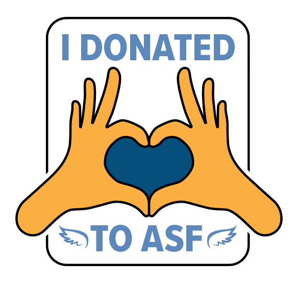 As Sticker by Angelman Syndrome Foundation