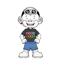 Mood Laughing Hard Sticker by Zhot