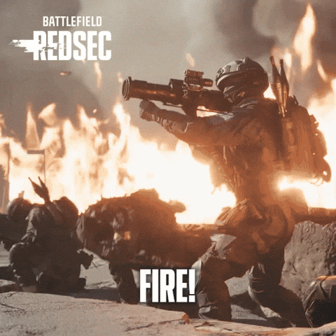 Battle Royale Fire GIF by Battlefield