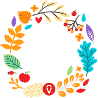 Autumnleaves Sticker by Vanilla Gift