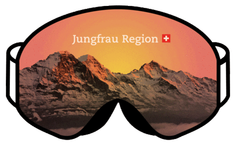 Ski Mountains Sticker by Jungfrau Region
