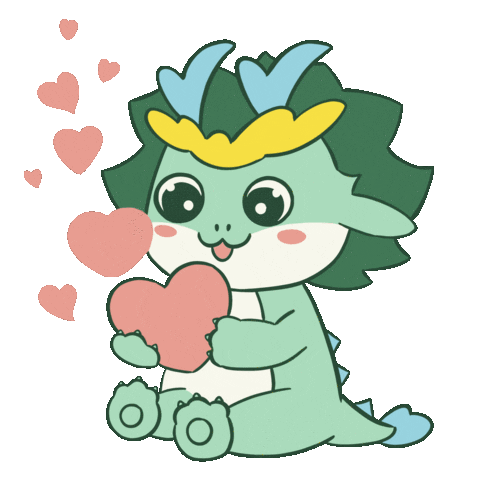 In Love Thank You Sticker