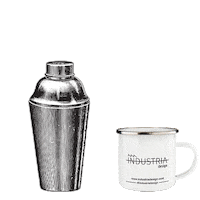 Mug Shaker Sticker by Industria Design