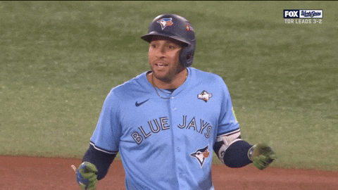 Blue Jays Shrug GIF by MLB