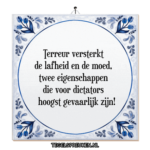 Humor Protest Sticker by Tegelspreuken.nl
