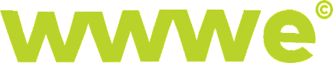 wwweDE giphyupload logo sticker green Sticker