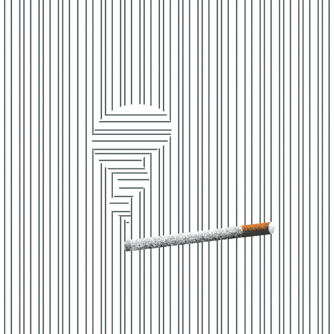 Brunobasttida giphyupload line texture cigar GIF