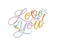 I Love You Fun Sticker