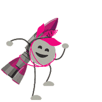 Stars Power Sticker by Kopfkino Werbeagentur