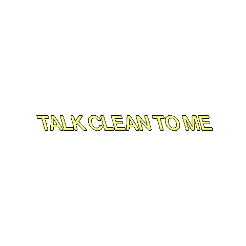 Talk Clean To Me Sticker by Kali Wellness