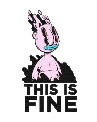 what ever wtf Sticker