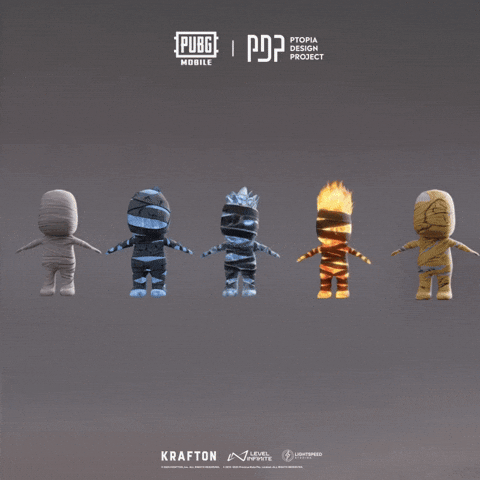 Battle Royale Mummy GIF by Official PUBG MOBILE